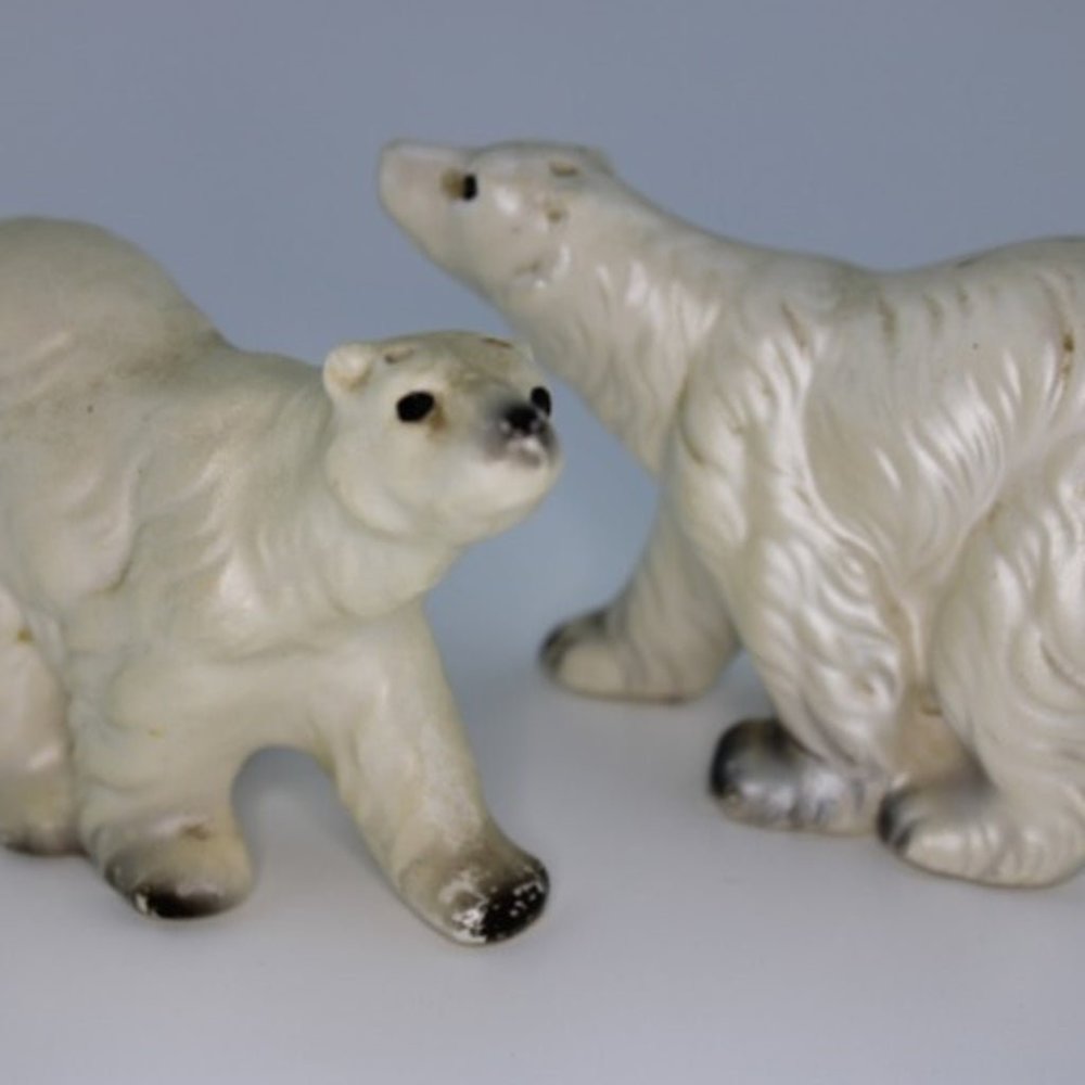 Polar Bear Salt and Pepper Shakers